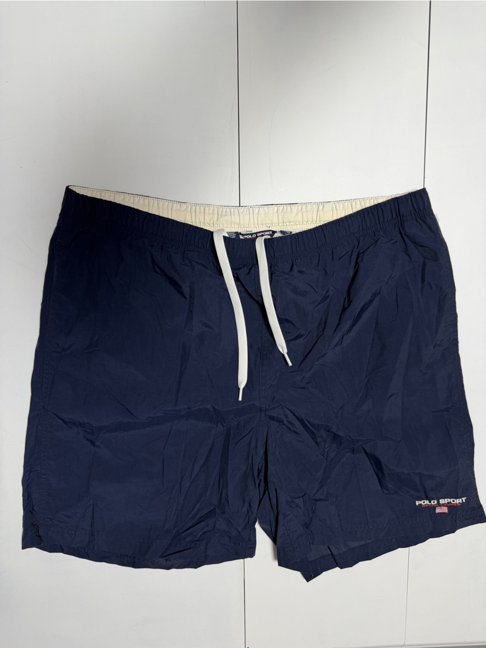 Polo Sport vintage Men's Navy Swim Trunks